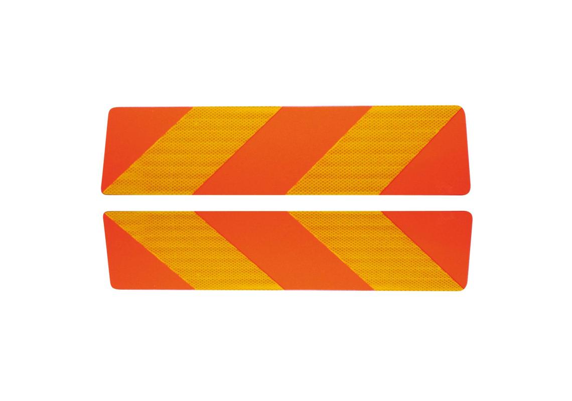 2 plaques R70 RF adhésives 565x140 Camions